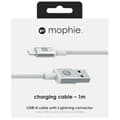 Miniatyrbillede 2 af 2: Zagg Usb Til Lightning Kabel 1 M Hvid