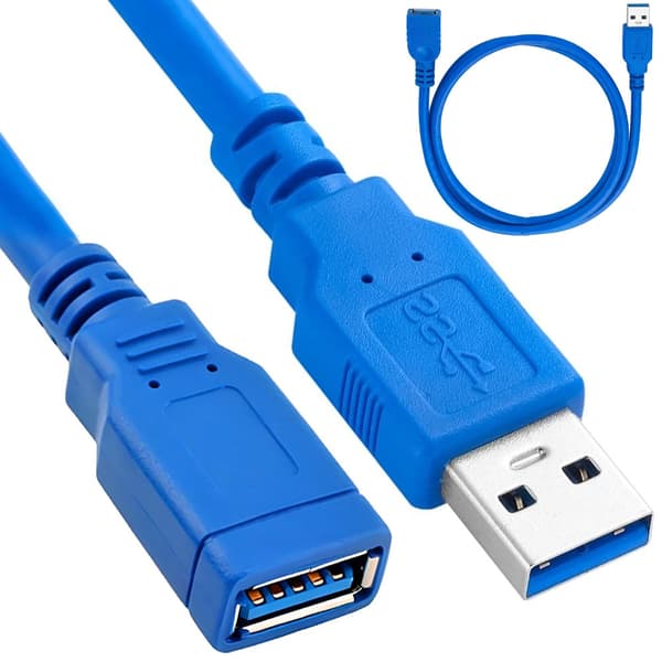 USB 3.0 Förlängningskabel - 1,5m