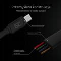 Miniatyrbild 9 av 9: USB-kabel Green Cell KABGC03 Svart 25 cm