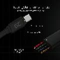 Miniatyrbild 2 av 9: USB-kabel Green Cell KABGC03 Svart 25 cm