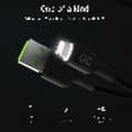 Miniatyrbild 11 av 11: Kabel Lightning Green Cell KABGC12 Svart 2 m