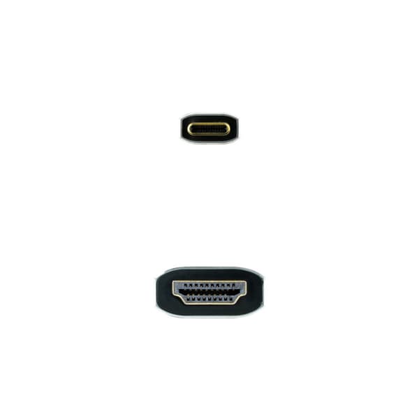 USB-C til HDMI-kabel NANOCABLE 10.15.5162 1,8 m Sort 8K Ultra HD