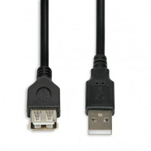 USB-kabel Ibox IKU2P18 Svart 1,8 m