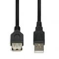 Miniatyrbillede 1 af 2: USB-kabel Ibox IKU2P18 Sort 1,8 m