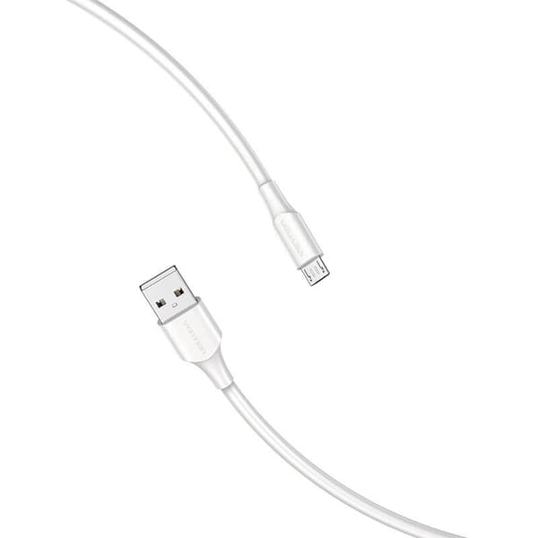 Kabel USB 2.0 til Micro USB Vention CTIWF 2A 1m (hvit)