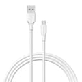 Miniatyrbilde 1 av 5: Kabel USB 2.0 til Micro USB Vention CTIWF 2A 1m (hvit)