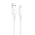 Miniatyrbild 2 av 5: USB till mikro-USB-kabel VFAN Colorful X12, 3A, 1m (vit)