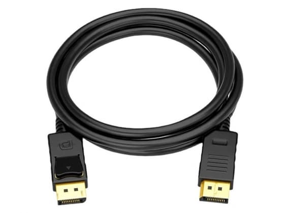 Liitäntätarvikkeet, DisplayPort - DisplayPort-kaapeli 2m musta, Fusion-tarvikkeet
