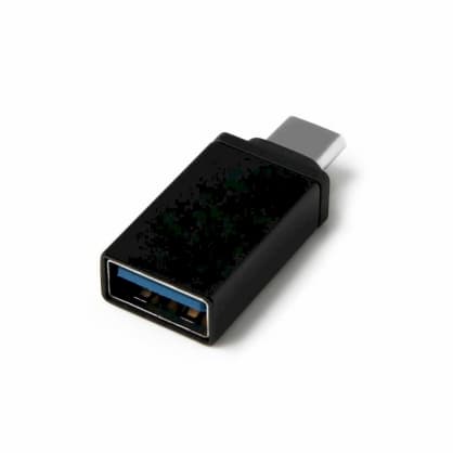 USB-kablar och laddare, OTG Adapter Type-C till USB 3.0 Black (OEM), Fusionstillbehör