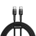 Miniatyrbillede 1 af 3: Cafule USB-C -til USB-C Ladekabel 60W, Baseus