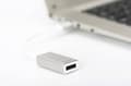 Miniatyrbillede 2 af 2: Tilbehør til tilslutning af DA-70844 USB-C til DP Adapter Hvid, DIGITUS
