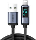 Miniatyrbillede 1 af 3: USB-A Lightning 1,2 m Sort, Joyroom