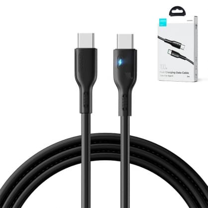 S-CC100A13 USB C - USB C 100W 2m Sort, Joyroom