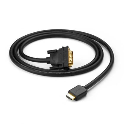 Tilbehør for tilkobling av 30116 HDMI - DVI-kabel 4K 60Hz 30AWG, Ugreen