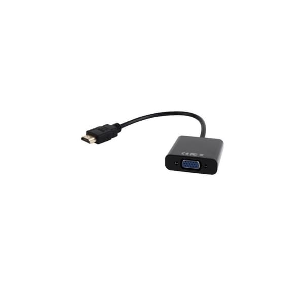 Elektromekanisk komponent A-HDMI-VGA-03 HDMI til VGA og lydadapterkabel, Gembird