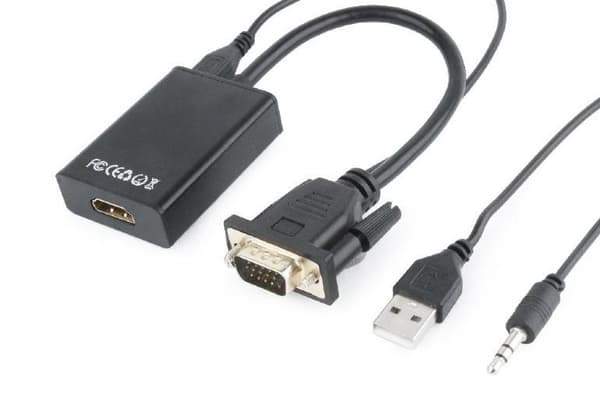 I/O-adapter vga til hdmi/a-vga-hdmi-01, Gembird