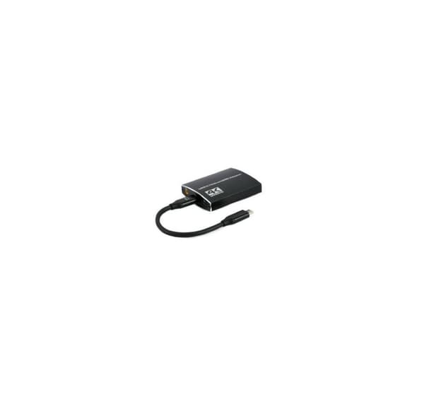 I/o-adapter usb-c till hdmi/dual a-cm-hdmif2-01, Gembird