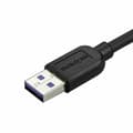 Miniatyrbild 3 av 3: USB-kabel till mikro-USB Startech USB3AU2MRS           Svart