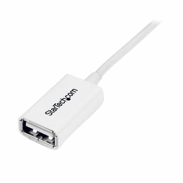 USB-kabel Startech USBEXTPAA3MW USB A Vit