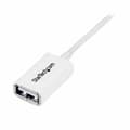 Miniatyrbild 3 av 3: USB-kabel Startech USBEXTPAA3MW         USB A Vit