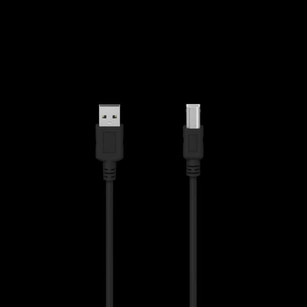 USB A till USB B Kabel Hama Technics 00300065 Grå (1,5 m)