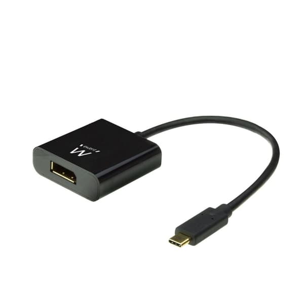 USB-kabel Ewent EW9825 Svart 15 cm