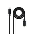 Miniatyrbild 1 av 3: USB-C-kabel NANOCABLE 10.01.4100 Svart 50 cm (1 antal)