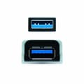 Miniatyrbild 4 av 4: Skarvsladd USB NANOCABLE 10.01.0312 Svart 10 m