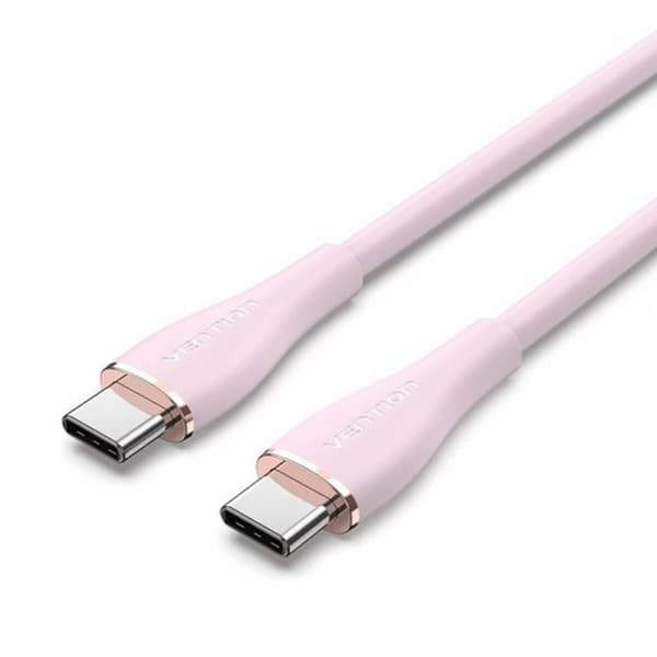 USB-C-kabel Vention TAWPG 1,5 m Rosa
