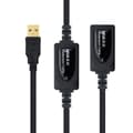 Miniatyrbild 5 av 11: Skarvsladd USB NANOCABLE 10.01.0213 Svart 15 m