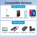 Miniatyrbild 4 av 5: Adapter USB till USB-C Vention CDPH0