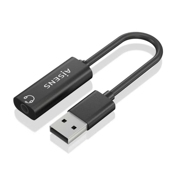 USB-kabel Aisens A106-0770 Svart Multicolour (1 antal)