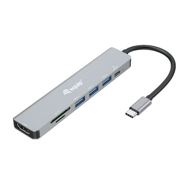USB-kabel Equip 133494 Silvrig