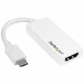 Miniatyrbillede 1 af 3: USB C til HDMI-adapter Startech CDP2HD4K60W Hvid