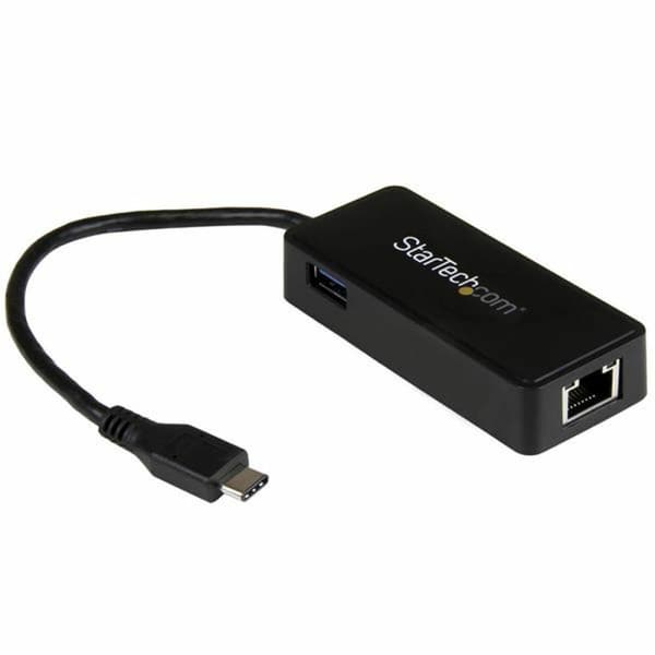 USB C til RJ45-netværksadapter Startech US1GC301AU Sort