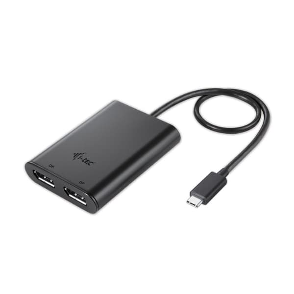 USB-C-adapter i-Tec C31DUAL4KDP          Thunderbolt 3 Sort