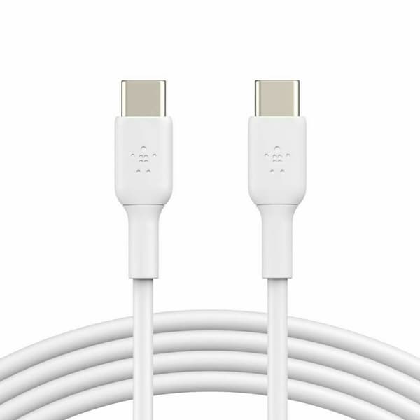 USB-C til USB-C-kabel Belkin CAB003BT2MWH Hvid 2 m