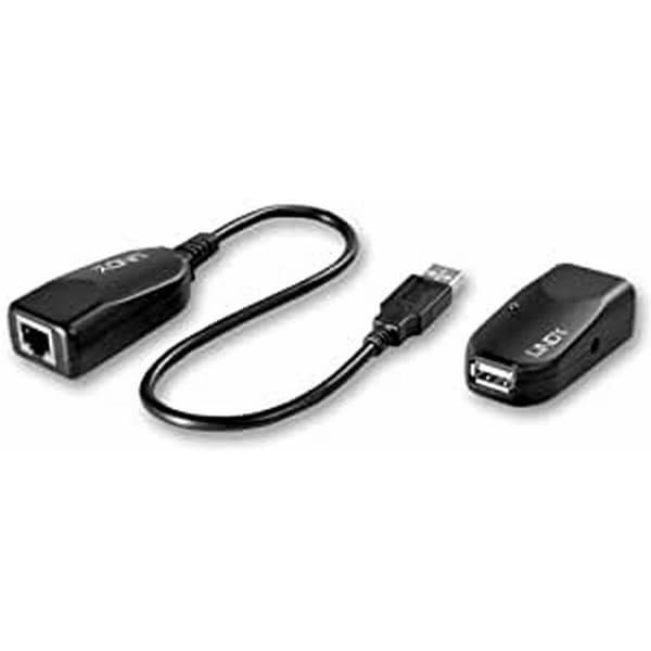 USB til ethernet-adapter LINDY 42693 Sort