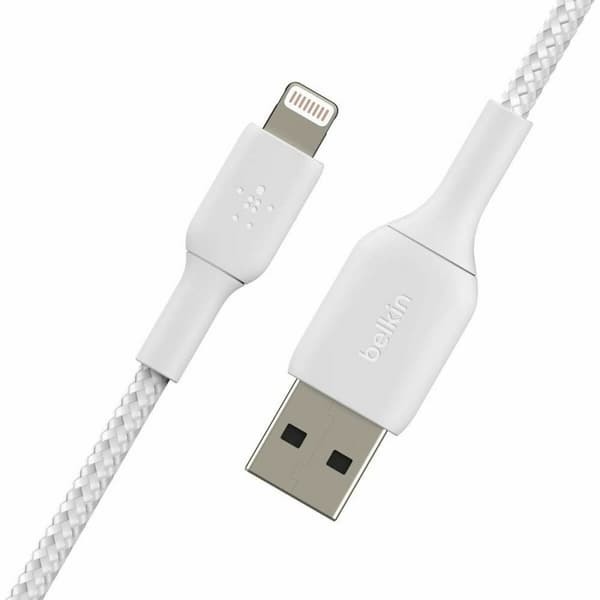 USB til Lightning-kabel Belkin CAA002BT0MWH Hvid 15 cm (1 enheder)