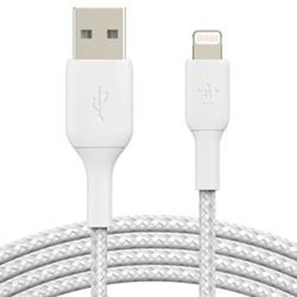 USB til Lightning-kabel Belkin CAA002BT0MWH Hvid 15 cm (1 enheder)