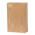 Miniatyrbillede 4 af 5: Hals ventilator Lifetime Hvid Genopladelig USB