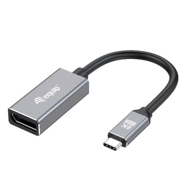 USB-kabel Equip 133493 Gylden Sort/Grå 15 cm