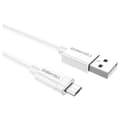 Pikkukuva 2 / 2: USB-Kaapeli DURACELL USB5013W 1 m Valkoinen (1 osaa)