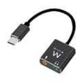 Pikkukuva 1 / 2: Audioliitinadapteri Ewent USB C 15 cm