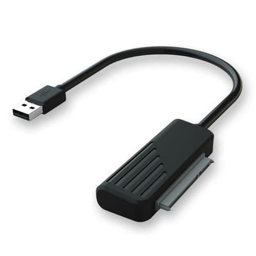 SAVIO AK-38 SATA USB TYP-A KABEL KÖNSVÄXARE SVART