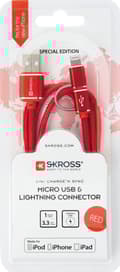 Pikkukuva 1 / 2: RED 2in1 Charge'n Sync Micro USB & Lightning Cable