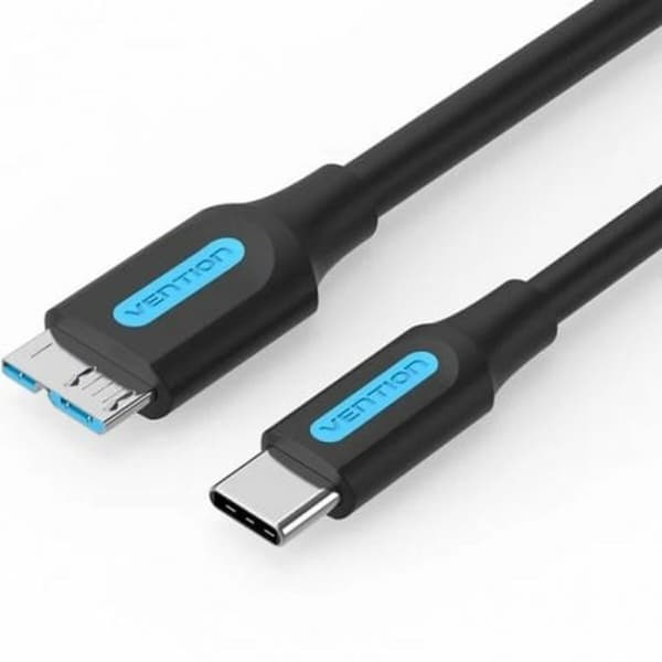USB-C-kabel Vention CQABF Svart 1 m