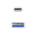 Miniatyrbillede 3 af 4: USB-C-kabel til USB NANOCABLE 10.01.4001-W Hvid 1 m (1 enheder)
