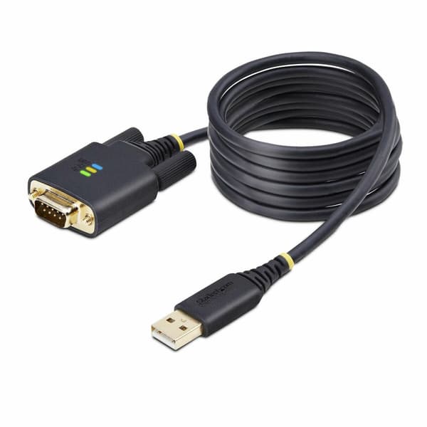 USB-kabel Startech 1P6FFC-USB-SERIAL Svart 2 m