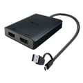 Miniatyrbild 4 av 7: USB-kabel i-Tec CADUAL4KHDMI Svart